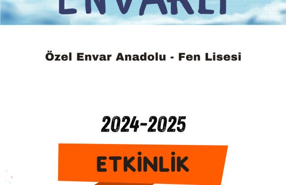 Envar Lisesi 2024-2025 2.Dönem E-Dergi