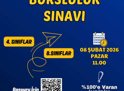 Envar Koleji Bursluluk Sınavı 2026